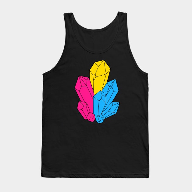 Pansexual Crystals Tank Top by Pridish